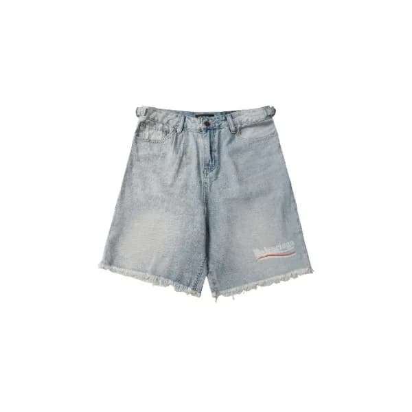 발렌시아가 남성 데님 쇼츠 - Balenciaga Mens Denim Shorts - ba… - 1