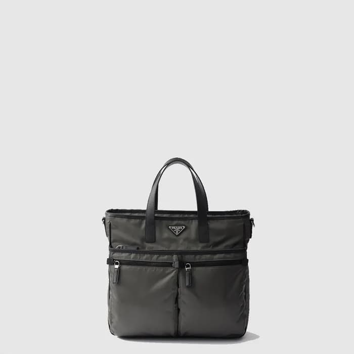 프라다 남성 리나일론 사피아노 가죽 토트백 2VG860 - Prada Mens Re-Nyl… - 1