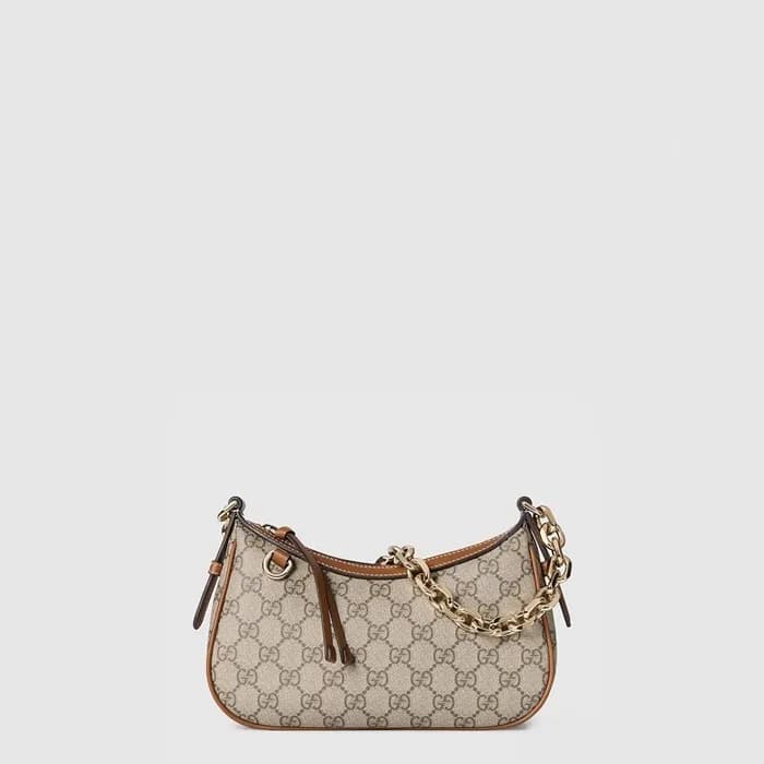 구찌 여성 GG 엠블럼 스몰 숄더백 - Gucci Womens GG Emblem Small… - 1