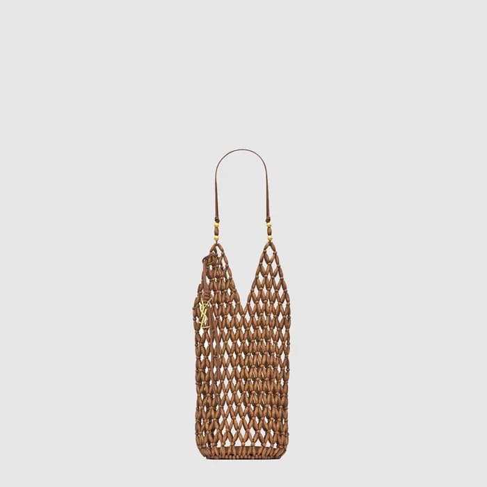 입생로랑 여성 우드 비즈 버킷 백 - Saint Laurent Womens Wood Bea… - 1