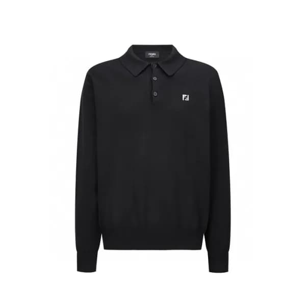 펜디 남성 폴로 스웨터 - Fendi Mens Polo Sweater - fec8518x - 1