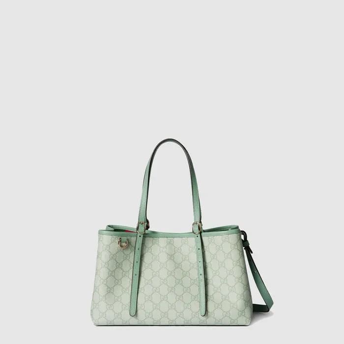 구찌 여성 GG 엠블럼 미디엄 토트백 - Gucci Womens GG Emblem Medi… - 1