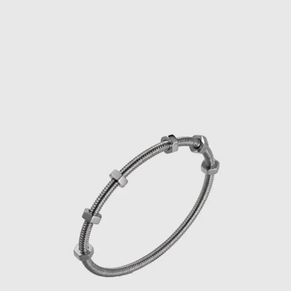 까르띠에 남/녀 에크루 드 브레이슬릿 - Cartier Unisex Ecrou De Bra… - 1