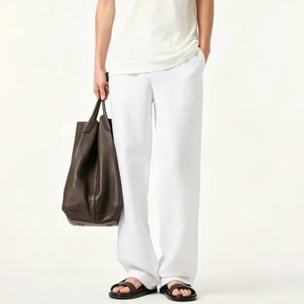 로로피아나 남성 트레이블 팬츠 - Loro Piana Mens Traveller Pants… - 1
