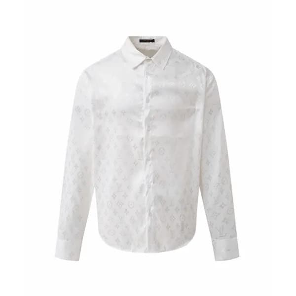 루이비통 남성 모노그램 셔츠 - Louis vuitton Mens Dress Shirts … - 1