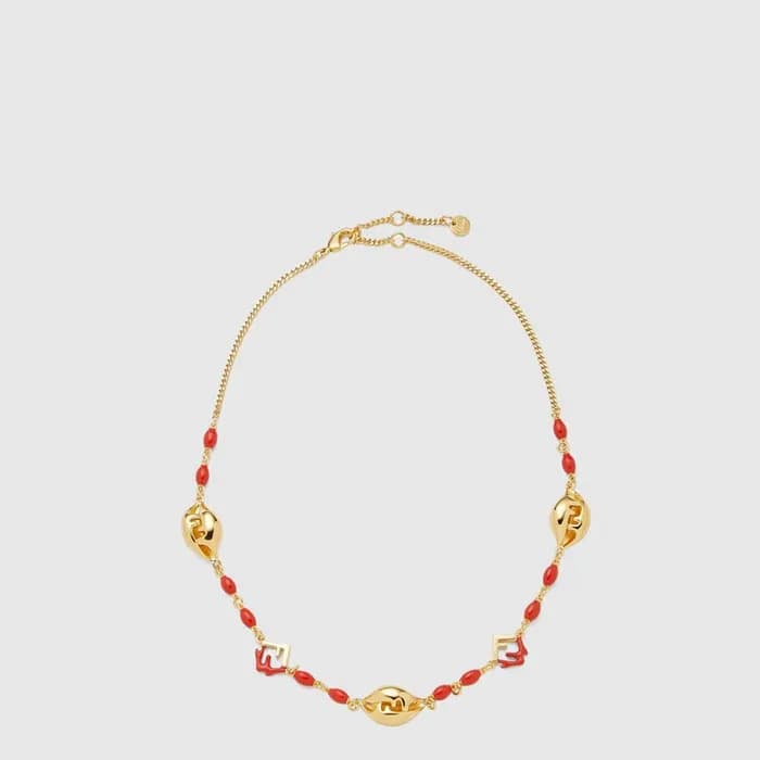 펜디 여성 포에버 네크리스 - Fendi Womens Forever Necklace - acc10082x - 1