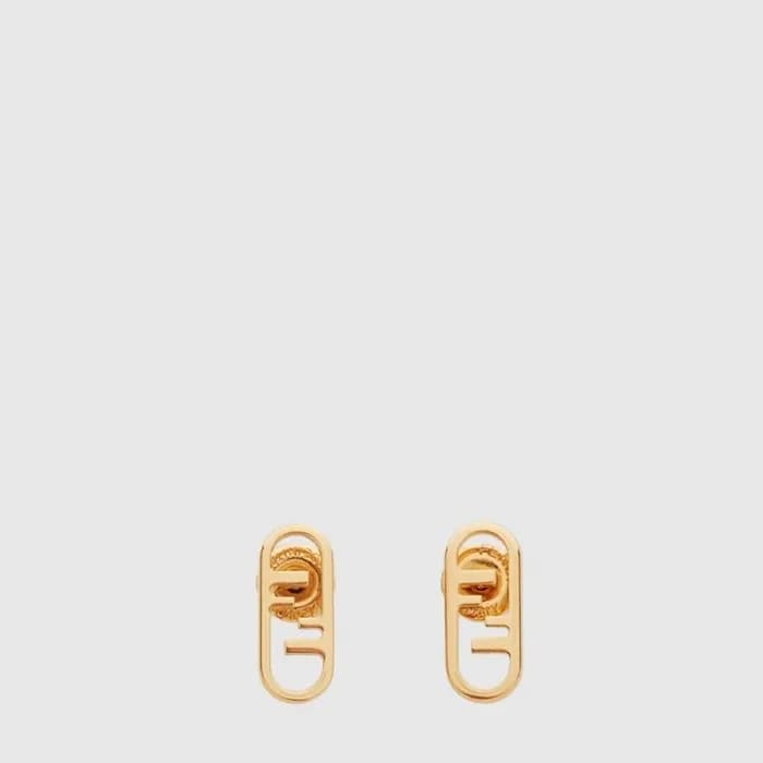 펜디 여성 오 락 이어링 - Fendi Womens O Lock Earring - acc10147x - 1