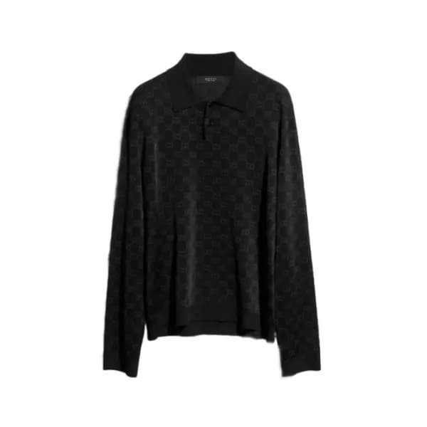 구찌 남성 폴로 스웨터 - Gucci Mens Polo Sweater - guc18103x