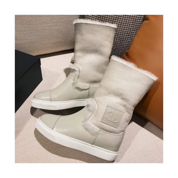 CHANEL 2018 LADIES LEATHER HALF BOOTS - 샤넬 여성 레더 하… - 1