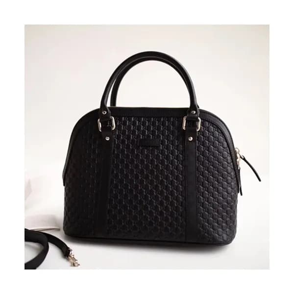 Gucci Micro Ssima Dome Women Tote Shoulder Bag,31C… - 1