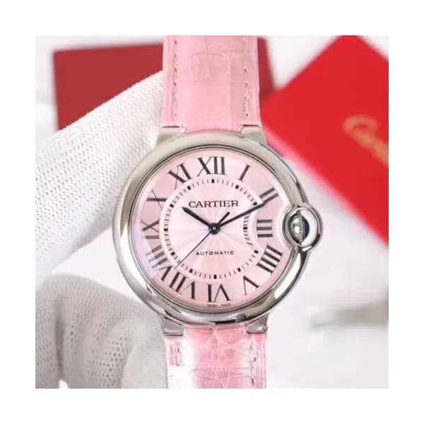 CARTIER LADIES AUTOMATIC - 까르띠에 레이디스 오토매틱,핑크 - 1