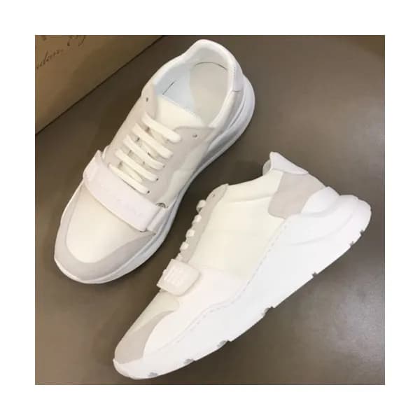 BURBERRY 2018 MENS LEATHER RUNNING SHOES - 버버리 남성 … - 1