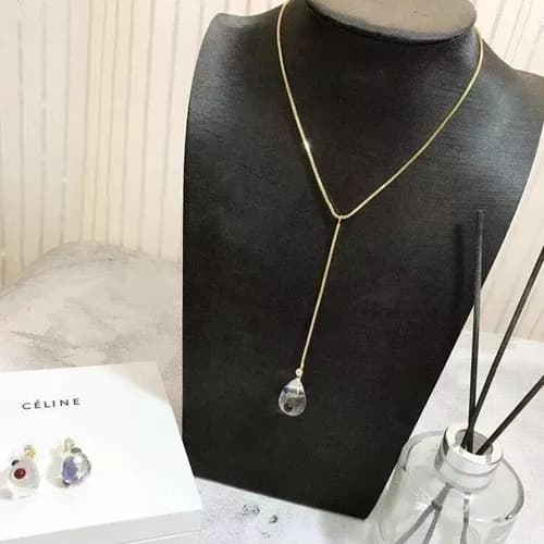 CELINE Yellow Gold Choker & Earring - 셀린느 여성용 … - 1