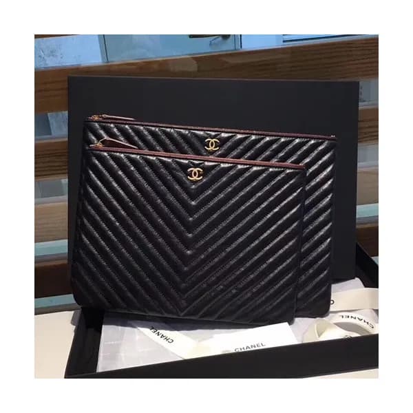 Chanel Women Clutch Bag,28/33CM - 샤넬 여성용 클러치백,CHAB… - 1