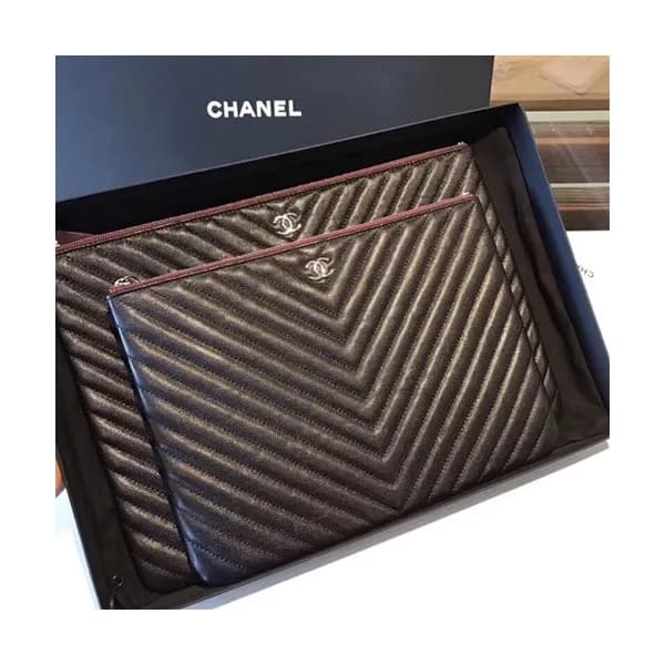 Chanel Women Clutch Bag,28/33CM - 샤넬 여성용 클러치백,CHAB… - 1