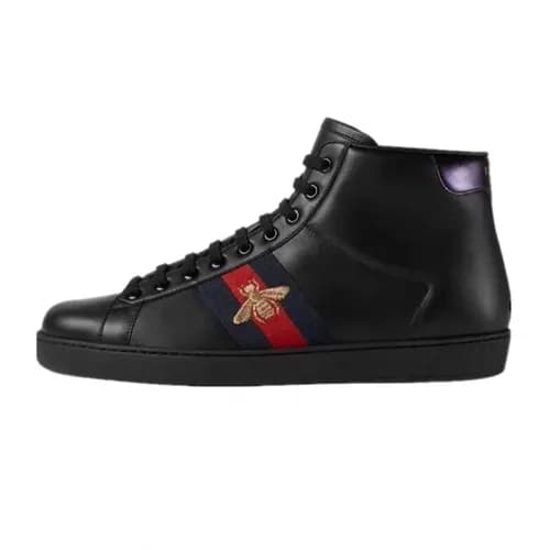 Gucci 2018 Honey Bee Ace High Top Sneakers - 구찌 꿀벌… - 1