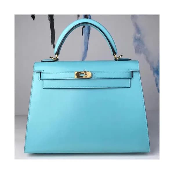 Hermes Kelly Calf Skin Tote Shoulder Bag ,25cm - 에… - 1