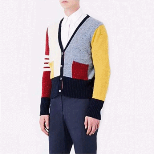 Thom Browne 2020 Mm/Wm Multicolor Classic Cardigen… - 1