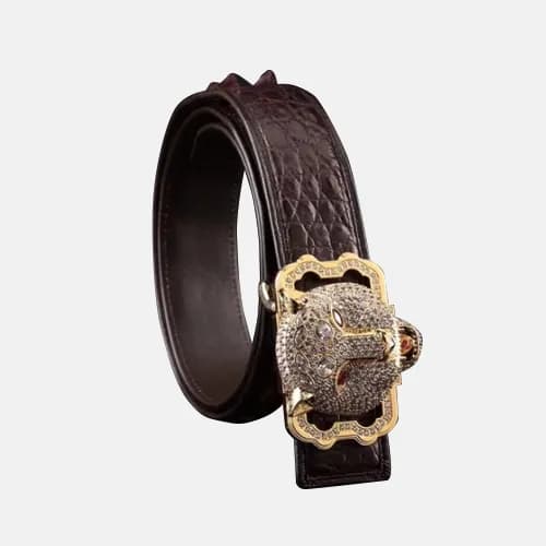 Stefano Ricci 2019 Mens Embellished Satin Buckle L… - 1