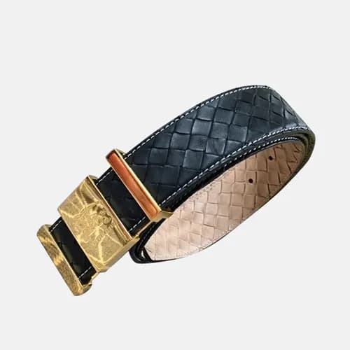 Burberry 2019 Mens Box Logo Business Leather Belt … - 1