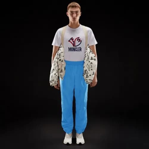 Mocler 2019 Mens Printing Logo Cotton Short Sleeve… - 1