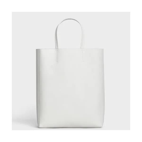 Celine Vertical Cabas Leather Tote Shoulder Bag,27… - 1