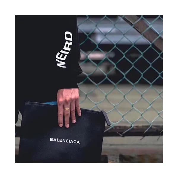 Balenciaga 2019 Leather Clutch Bag,29/34CM - 발렌시아가… - 1