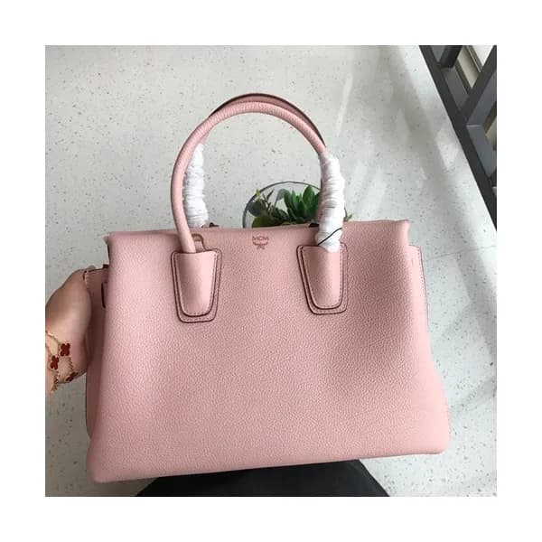 MCM 2019 Milla Leather Tote Shoulder Bag,31cm - 엠씨… - 1