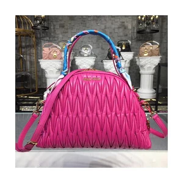 MiuMiu 2019 Matelasse Tote Shoulder Cross Bag,32cm… - 1