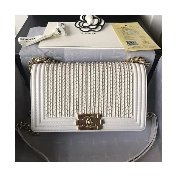 Chanel 2019 Leboy Chain Shoulder Bag,20/25CM - 샤넬 … - 1