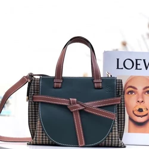 Loewe 2019 Gate Small Tote Shoulder Bag,30CM - 로에베… - 1
