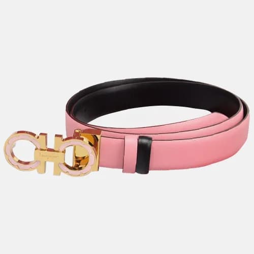 Salvatore Ferragamo 2019 Ladies Reversible Leather… - 1
