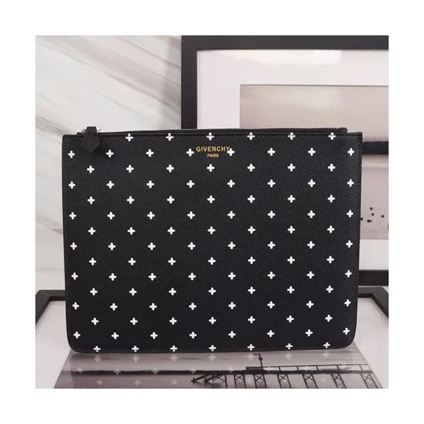 Givenchy 2019 Leather Clutch Bag,30cm - 지방시 2019 레… - 1