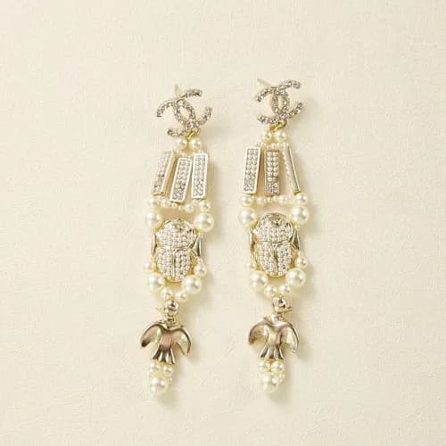 Chanel vintage Pearl earring - 샤넬 빈티지 진주 이어링 cha… - 1