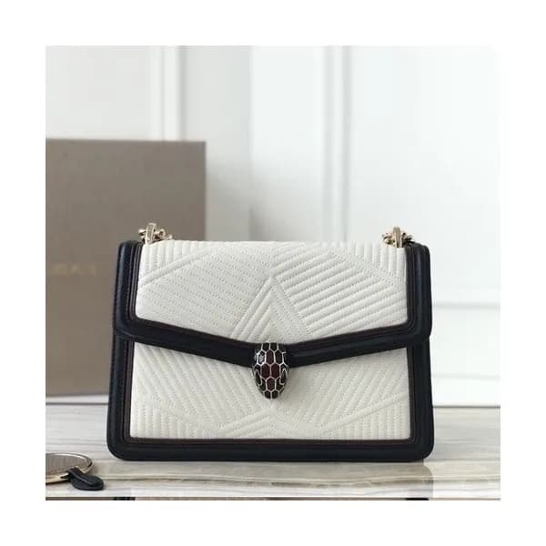 Bvlgari 2019 Serpenti Forever Chain Shoulder Bag,2… - 1