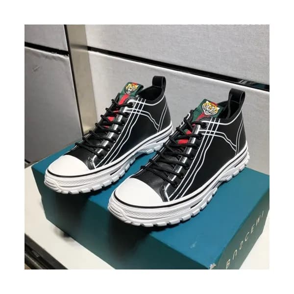 Gucci 2019 Mens Leather Sneakers - 구찌 2019 남성용 레더 … - 1