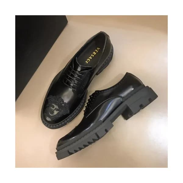 Versace 2019 Mens Leather Oxford Shoes - 베르사체 201… - 1