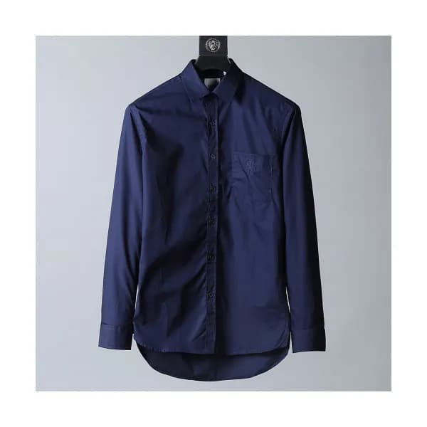 Burberry 2019 Mens Vintage Logo Slim Fit Cotton sh… - 1