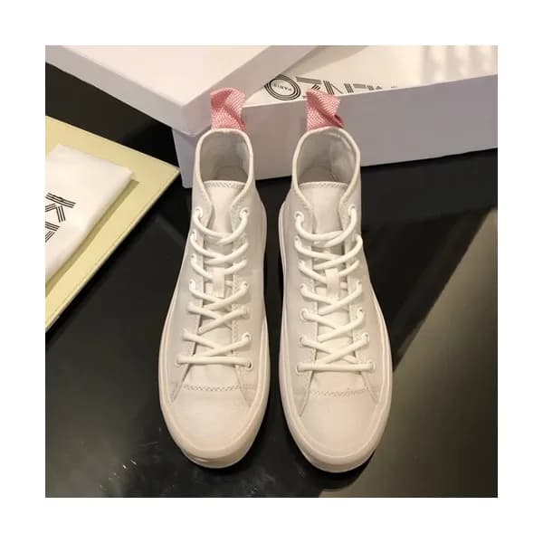 Kenzo 2019 Ladies Canvvas Sneakers - 겐조 2019 여성용 캔… - 1