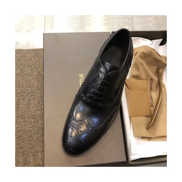 Bottega Veneta 2019 Mens Leather Oxford Shoes - 보테… - 1