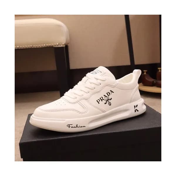 Prada 2019 Mens Leather Sneakers - 프라다 2019 남성용 레더… - 1