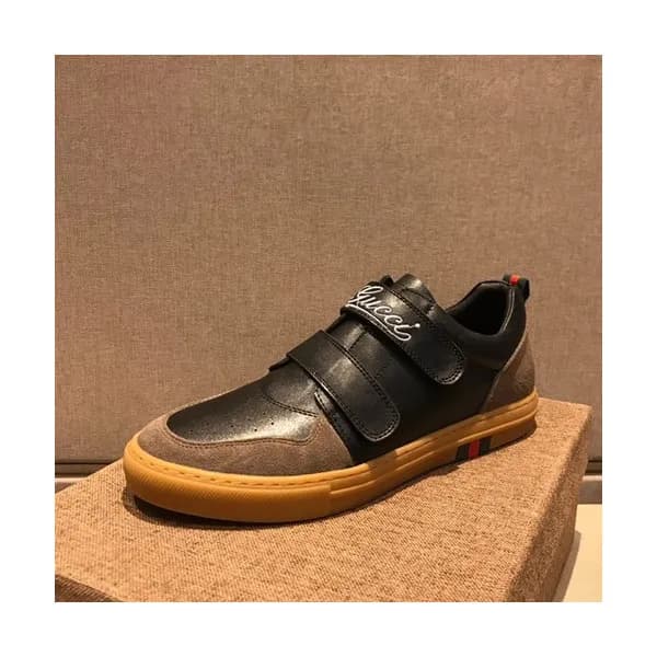 Gucci 2019 Mens Leather Sneakers - 구찌 2019 남성용 레더 … - 1