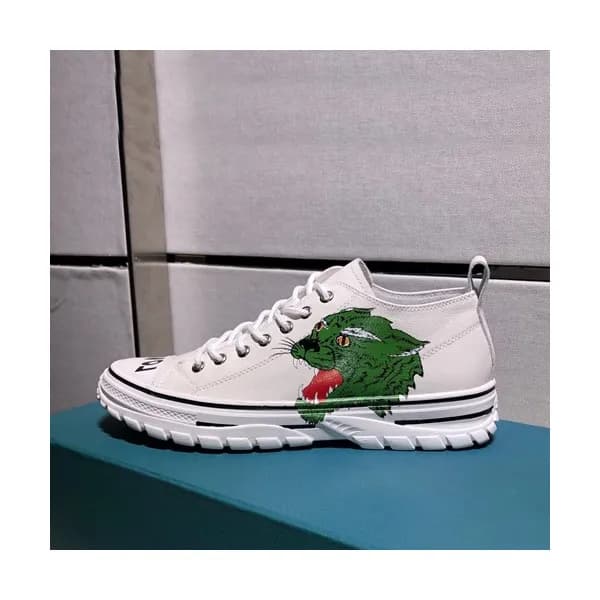 Gucci 2019 Mens Leather Sneakers - 구찌 2019 남성용 레더 … - 1