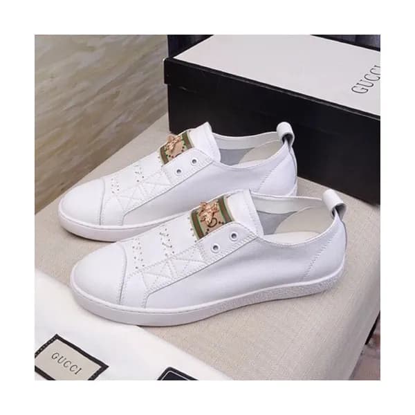 Gucci 2019 Mens Leather Sneakers - 구찌 2019 남성용 레더 … - 1