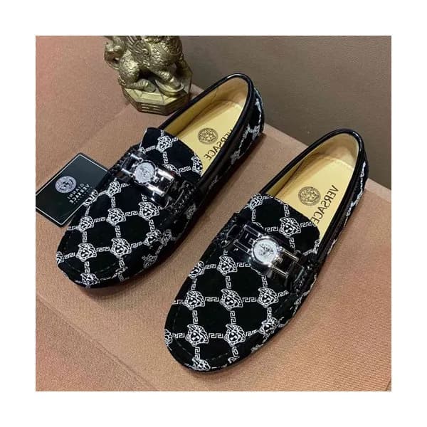 Versace 2019 Mens Suede Loafer - 베르사체 2019 남성용 스웨… - 1