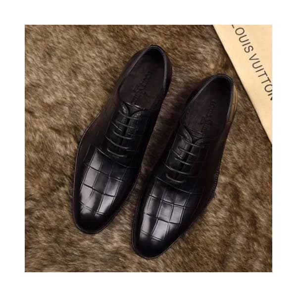 Louis vuitton 2019 Mens Leather Oxford Shoes - 루이비… - 1