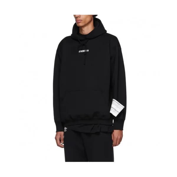 Vetements 2019 Mm/Wm Logo Oversize Cotton Hood Tee… - 1