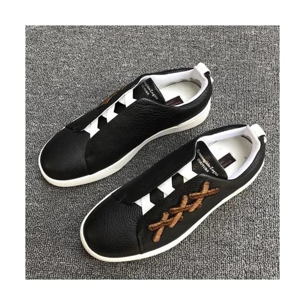 Ermenegildo Zegna 2019 Mens Leather Sneakers - 에르… - 1