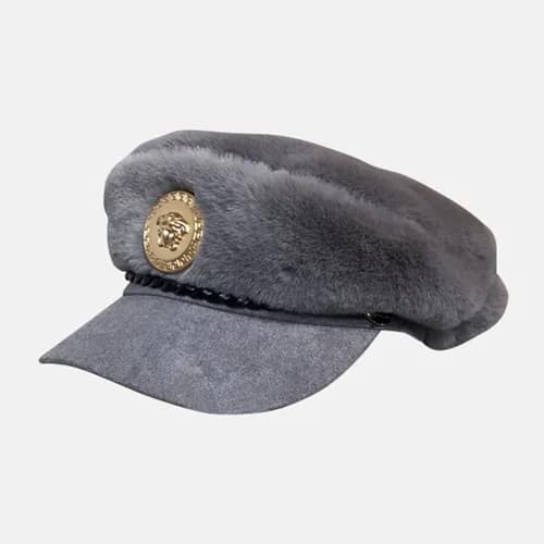 Versace 2019 Ladies Fur Cap - 베르사체 2019 여성용 퍼 모자 V… - 1