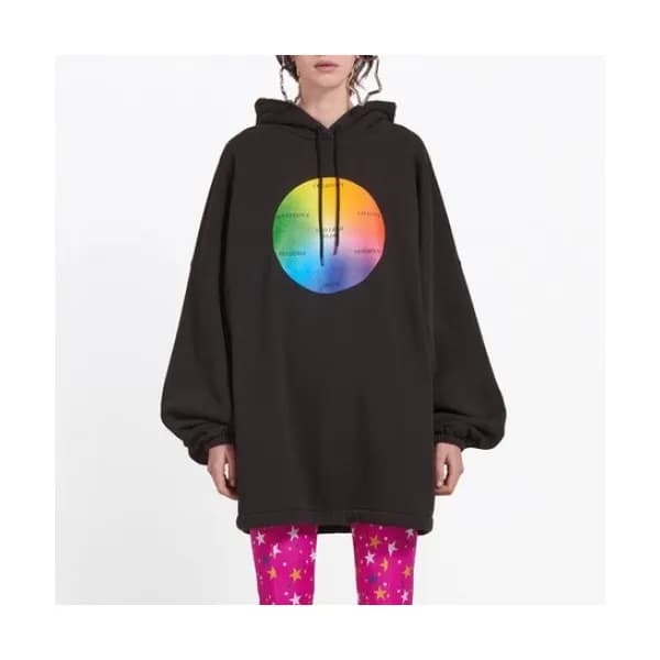 [발렌시아가]Balenciaga 2019 Mm/Wm Logo Oversize Cotton … - 1